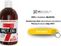 Butelka oleju MCT 100% naturalnego. Zamów już dziś i poczuj korzyści oleju MCT. Zniżka -10% z kodem BLOG10.