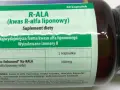 Suplement diety R-ALA zawiera kwas R-alfa liponowy, który jest silnym antyoksydantem. Stosowany na co dzień wspiera organizm.