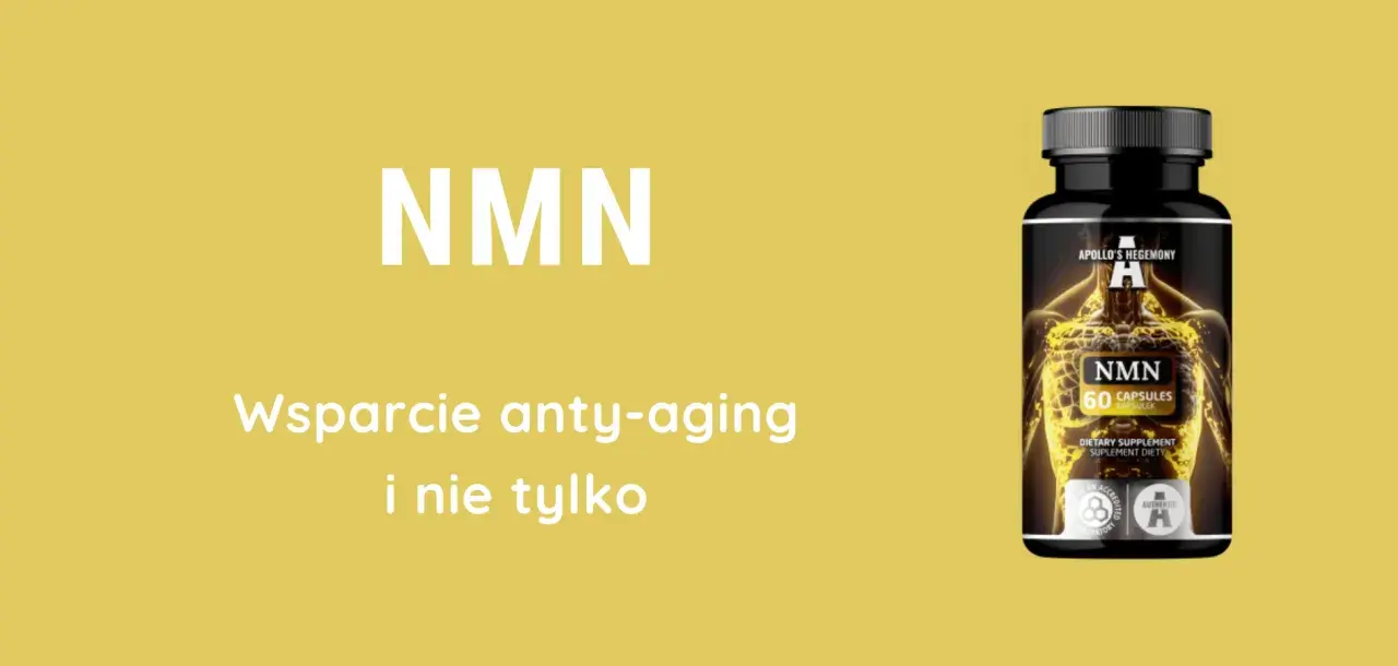 NMN wspiera anty-aging. Suplement diety w kapsułkach, bez znanych skutków ubocznych.