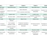 Tygodniowy plan posiłków, idealny dla diety 2000 kcal, zawiera propozycje śniadań, lunchów, obiadów i kolacji na każdy dzień.