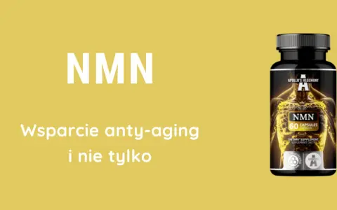 NMN wspiera anty-aging. Suplement diety w kapsułkach, bez znanych skutków ubocznych.
