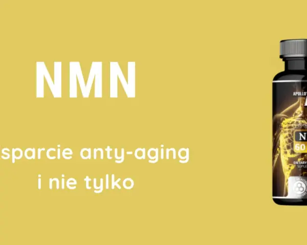 NMN wspiera anty-aging. Suplement diety w kapsułkach, bez znanych skutków ubocznych.